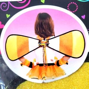 Candy Corn Fairy Wings- Halloween Costume- New- RRR Halloween Acc